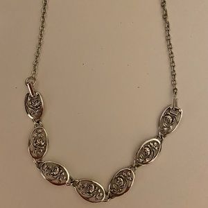 Vintage Avon Rose Necklace